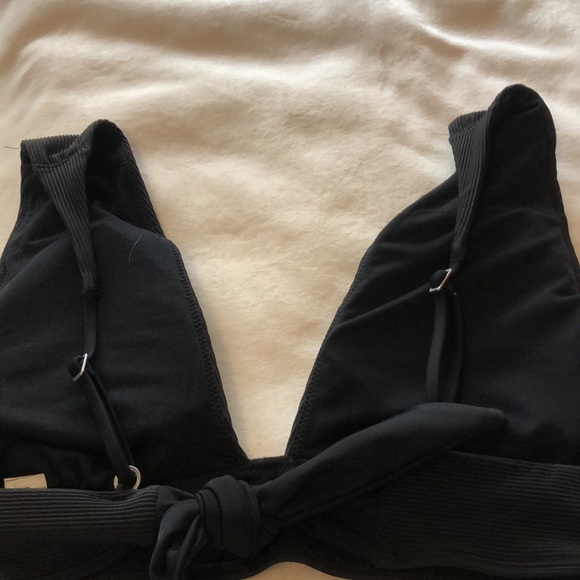 Abercrombie and fitch black ribbed 2 piece suit size small - Picture 7 of 9